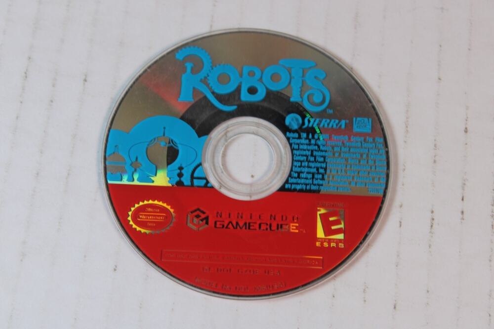 Robots (Nintendo GameCube, 2005) Authentic, disc only, tested/works